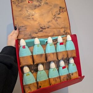 Avon Vintage Set with Red Case
